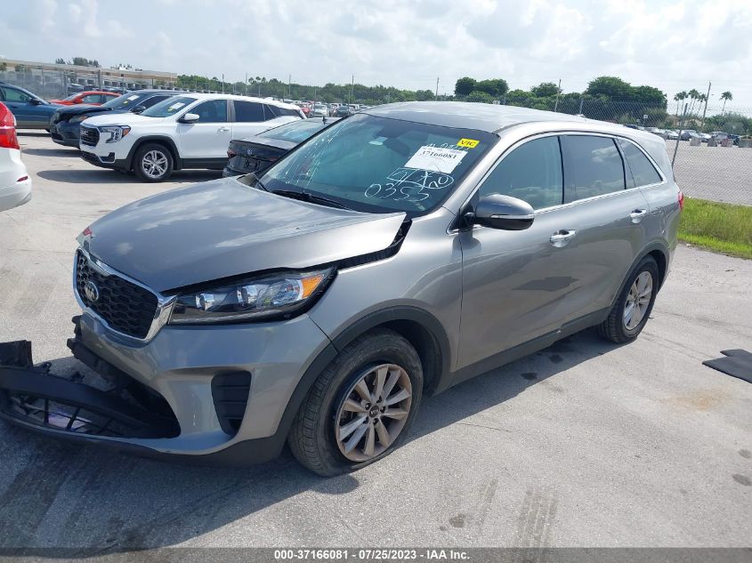 2019 KIA SORENTO LX/S - 5XYPG4A55KG510353