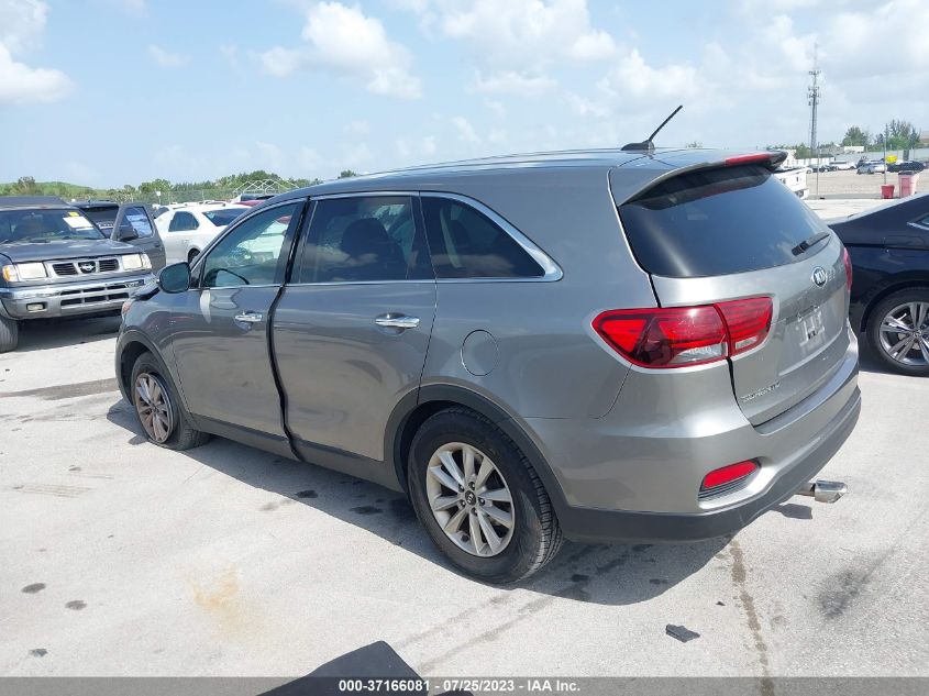 2019 KIA SORENTO LX/S - 5XYPG4A55KG510353