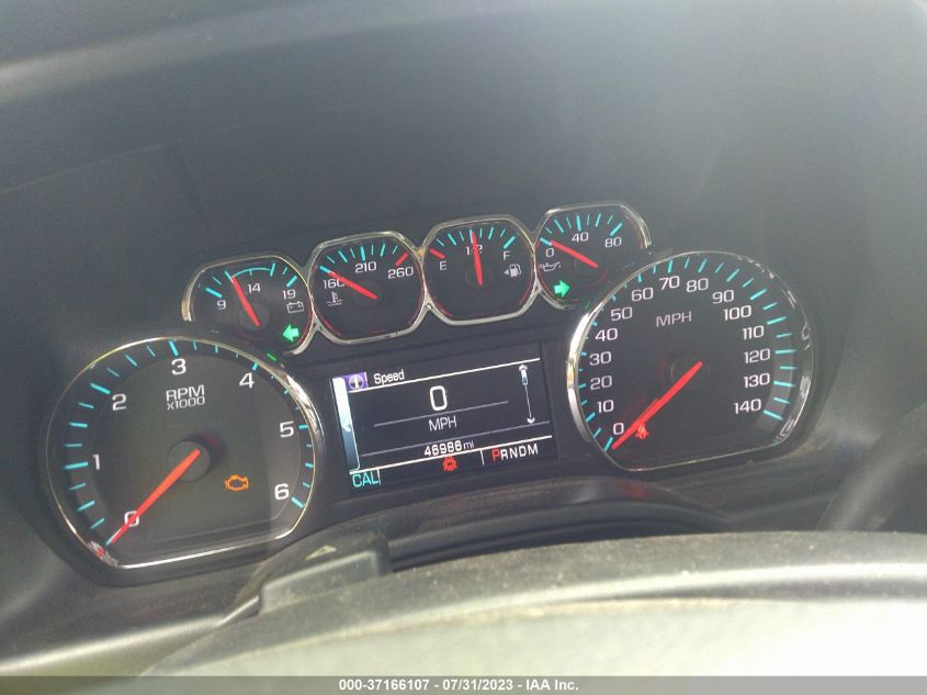 2016 CHEVROLET SILVERADO 1500 LTZ - 1GCVKSEC3GZ169854