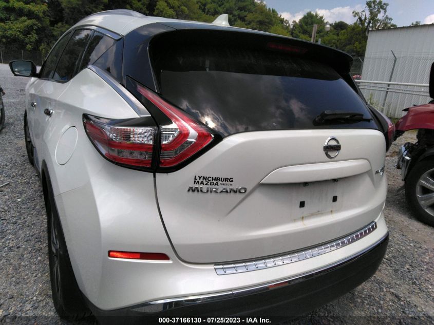 2017 NISSAN MURANO PLATINUM - 5N1AZ2MH3HN172068