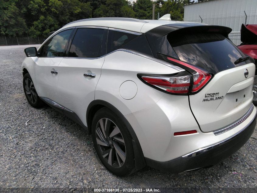2017 NISSAN MURANO PLATINUM - 5N1AZ2MH3HN172068
