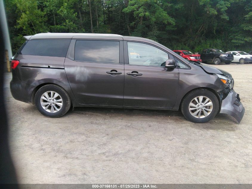 2016 KIA SEDONA LX - KNDMB5C1XG6189731
