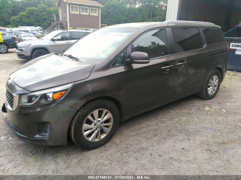 2016 KIA SEDONA LX - KNDMB5C1XG6189731