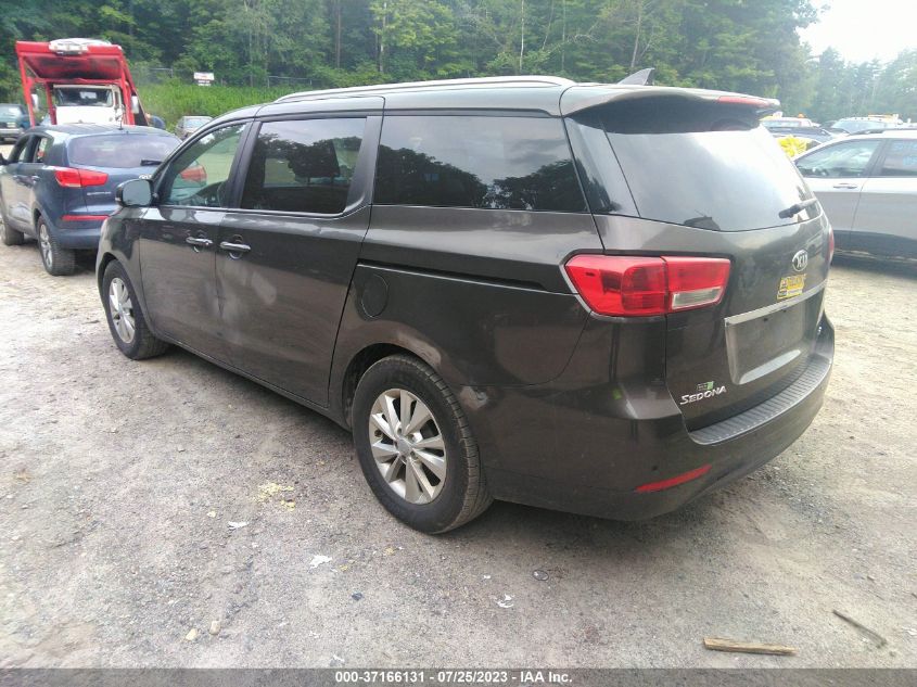 2016 KIA SEDONA LX - KNDMB5C1XG6189731