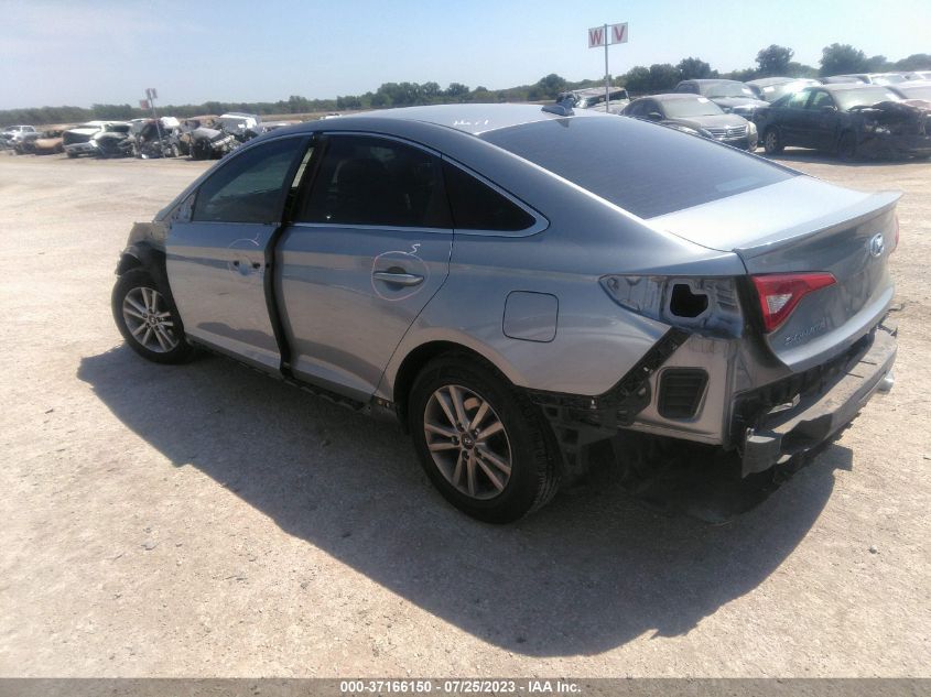 2017 HYUNDAI SONATA SE - 5NPE24AFXHH482369