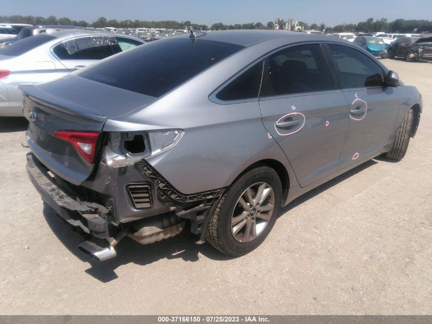 2017 HYUNDAI SONATA SE - 5NPE24AFXHH482369