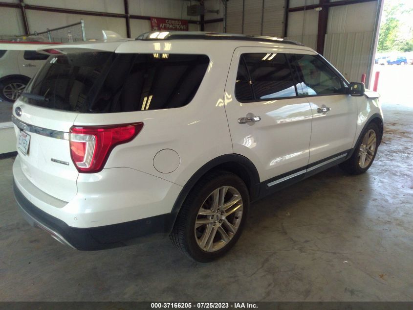 2016 FORD EXPLORER LIMITED - 1FM5K7F82GGB09398