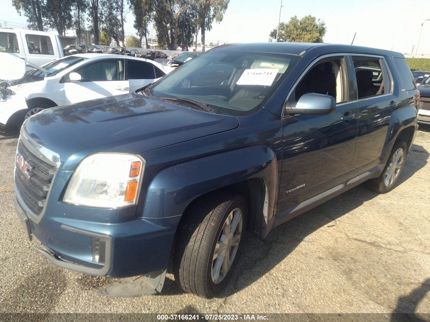 VIN 2GKALMEK1H6242560 2017 GMC TERRAIN SLE