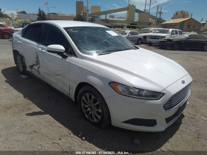 2015 FORD FUSION S - 3FA6P0G7XFR195855