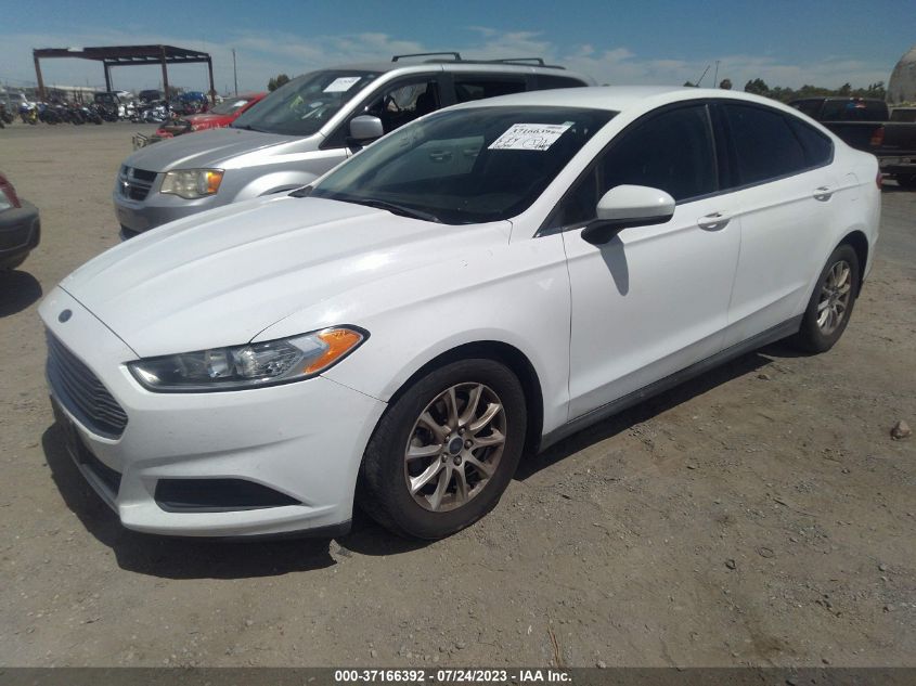 2015 FORD FUSION S - 3FA6P0G7XFR195855