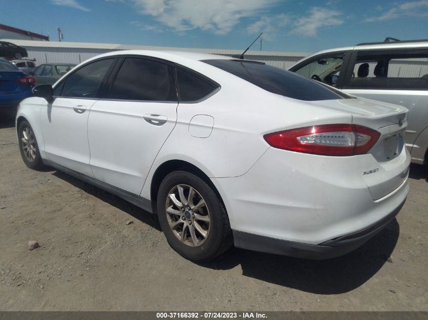 2015 FORD FUSION S - 3FA6P0G7XFR195855