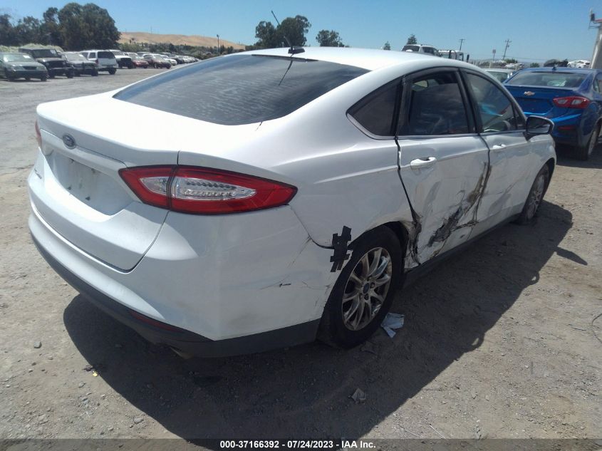 2015 FORD FUSION S - 3FA6P0G7XFR195855