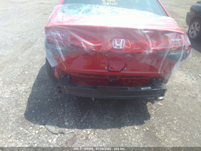 2022 HONDA CIVIC SEDAN SPORT - 2HGFE2F51NH576095