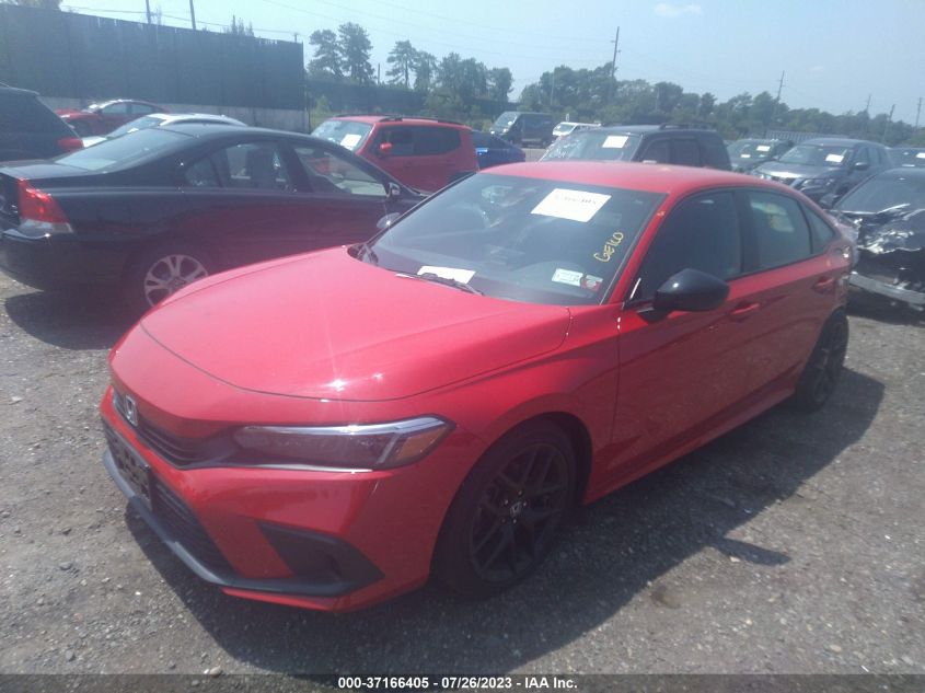 2022 HONDA CIVIC SEDAN SPORT - 2HGFE2F51NH576095