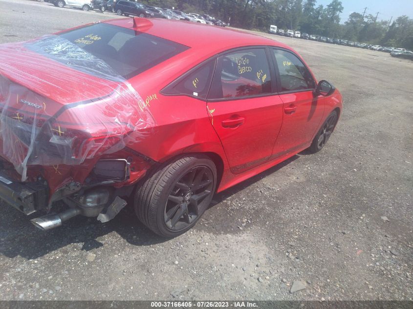 2022 HONDA CIVIC SEDAN SPORT - 2HGFE2F51NH576095