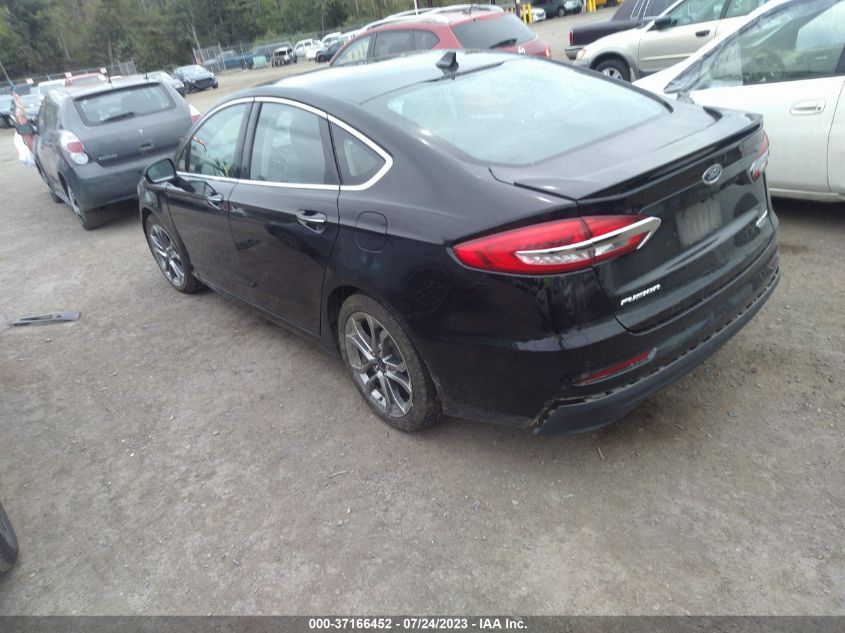 2020 FORD FUSION HYBRID TITANIUM - 3FA6P0RU2LR141559