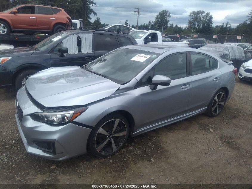 2019 SUBARU IMPREZA SPORT - 4S3GKAM64K3606884