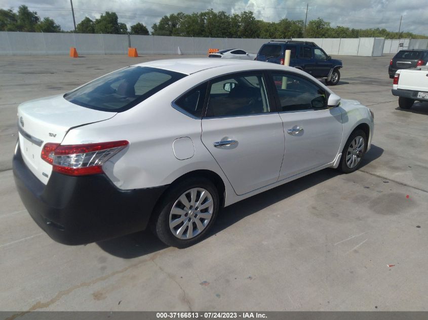 2014 NISSAN SENTRA S/FE+ S/SV/FE+ SV/SR/SL - 3N1AB7APXEL624386