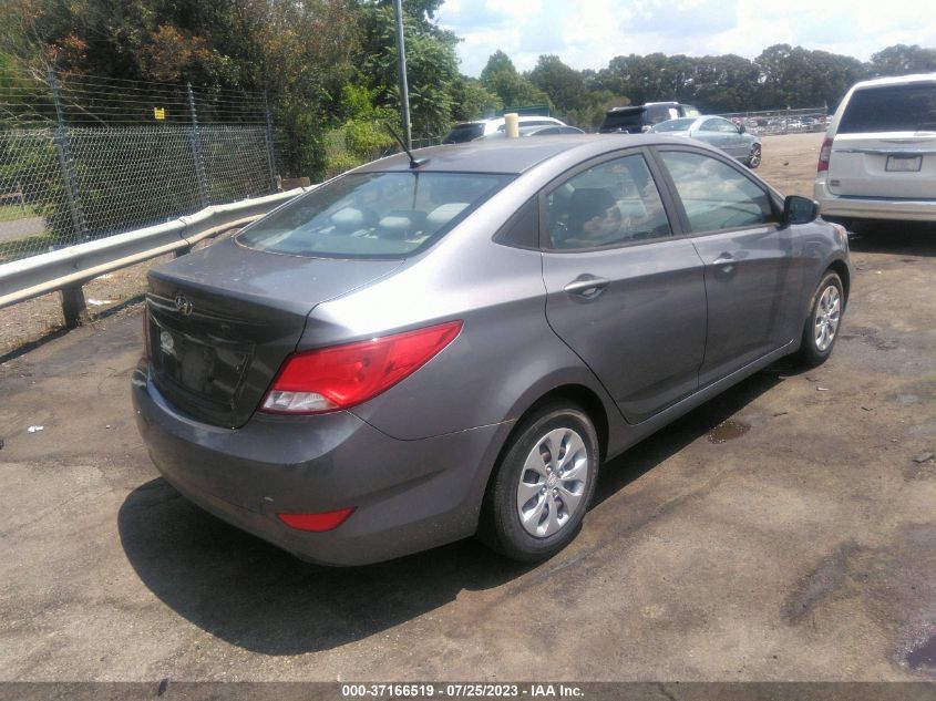 2016 HYUNDAI ACCENT SE - KMHCT4AE9GU130301