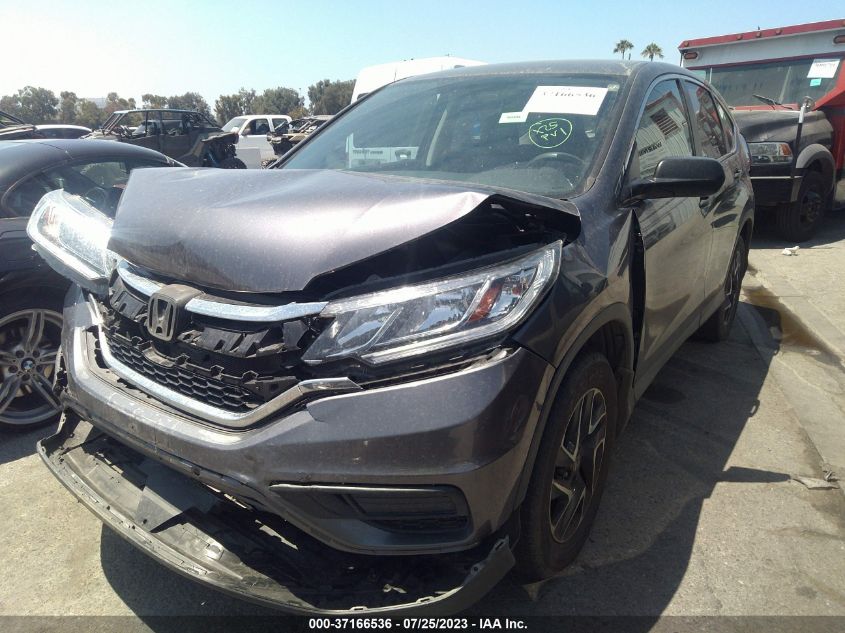 2016 HONDA CR-V SE - 2HKRM3H42GH549832