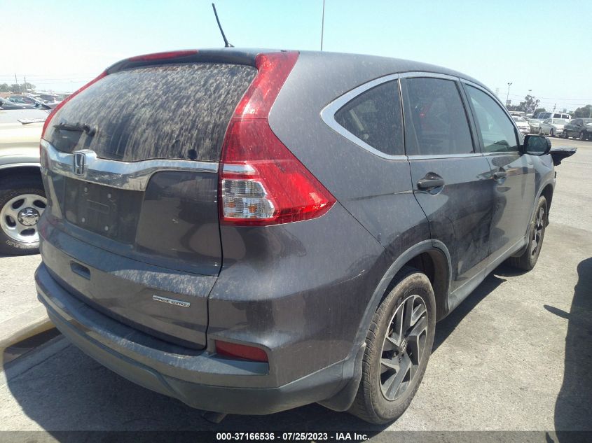 2016 HONDA CR-V SE - 2HKRM3H42GH549832