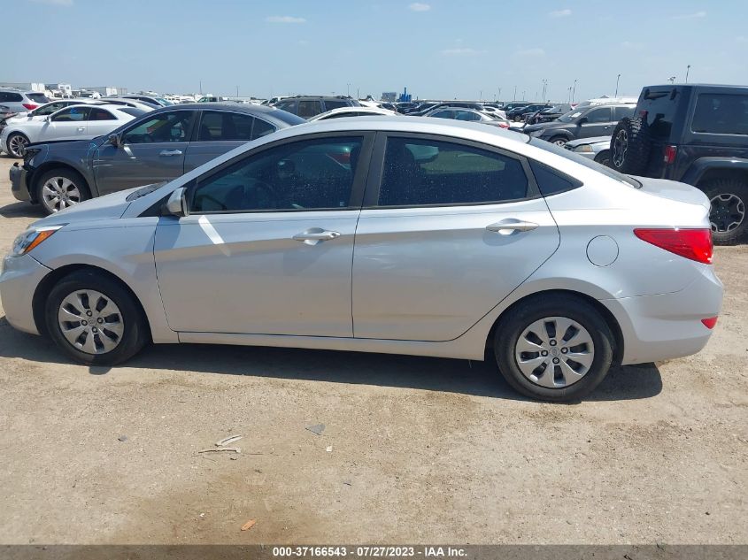 2017 HYUNDAI ACCENT SE - KMHCT4AE1HU346340