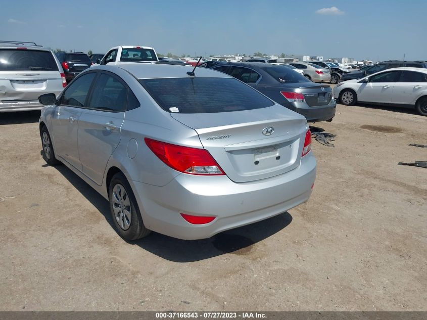 2017 HYUNDAI ACCENT SE - KMHCT4AE1HU346340