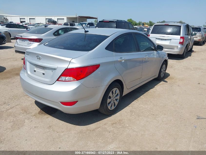 2017 HYUNDAI ACCENT SE - KMHCT4AE1HU346340