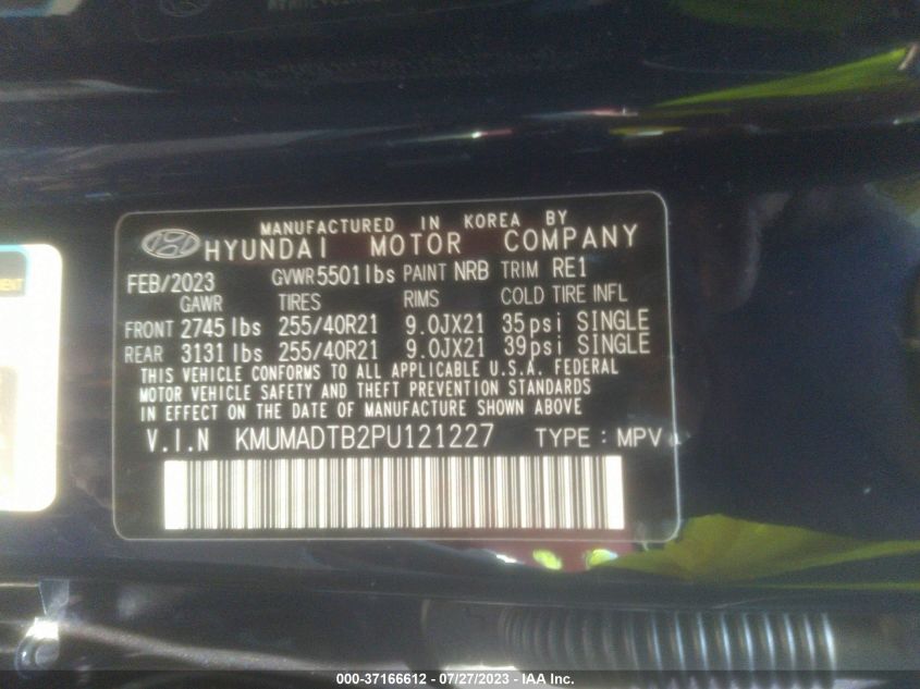 2023 GENESIS GV70 2.5T - KMUMADTB2PU121227