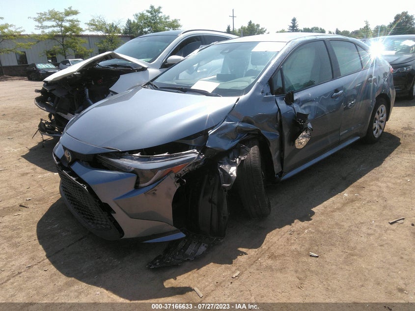 VIN JTDEPMAE4MJ132732 2021 TOYOTA COROLLA LE