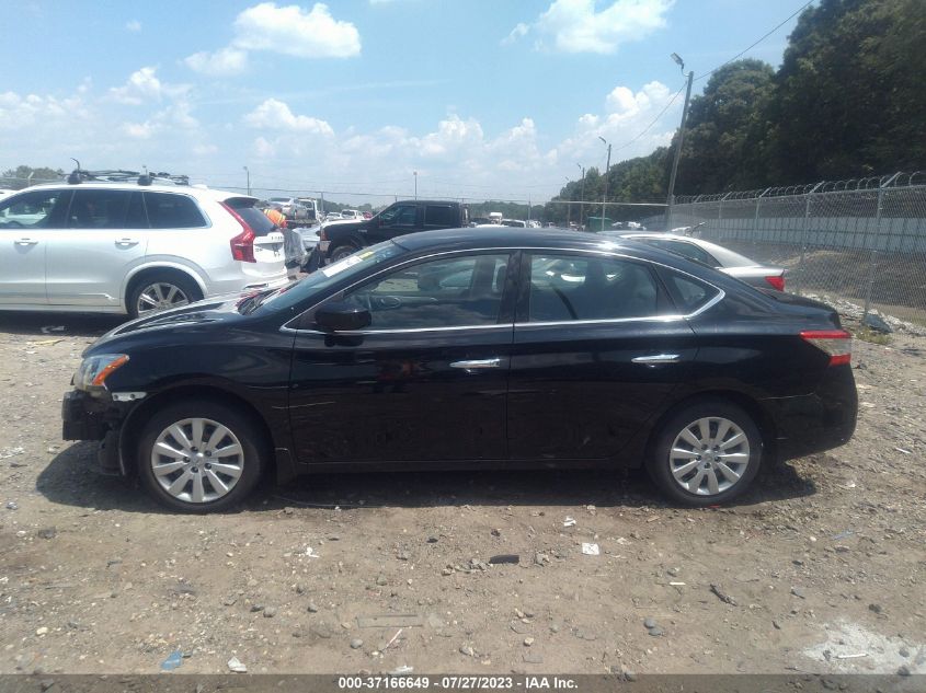 2015 NISSAN SENTRA S - 3N1AB7AP3FY280906