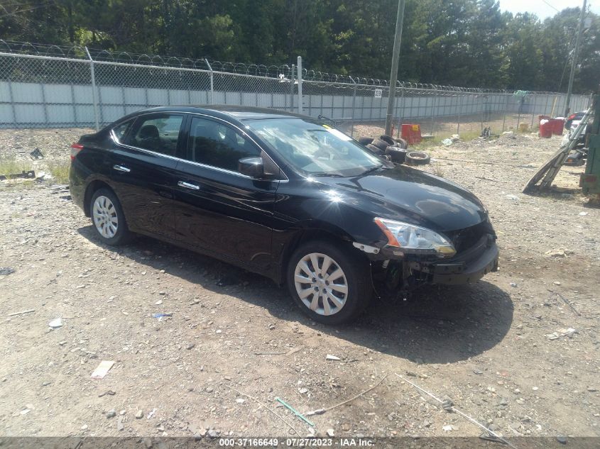 2015 NISSAN SENTRA S - 3N1AB7AP3FY280906