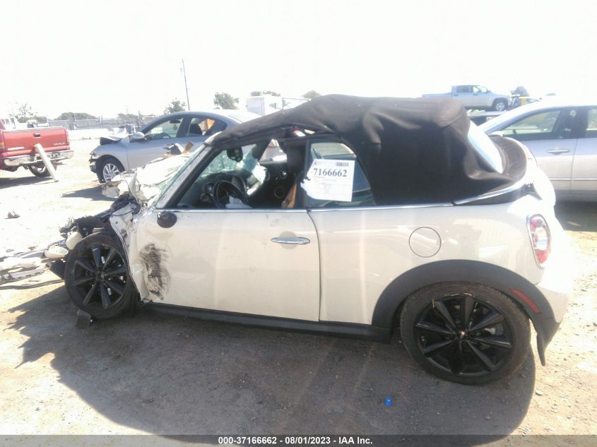 2014 MINI CONVERTIBLE COOPER WMWZN3C54ET861024