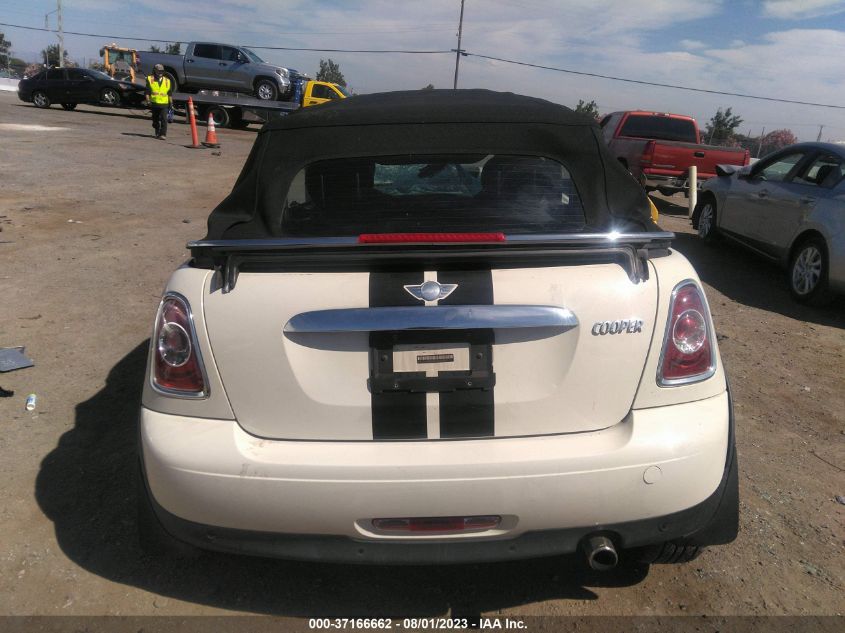 2014 MINI CONVERTIBLE COOPER WMWZN3C54ET861024