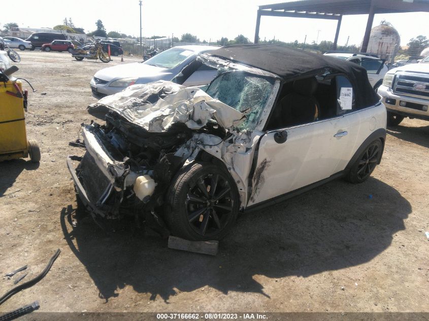 2014 MINI CONVERTIBLE COOPER WMWZN3C54ET861024