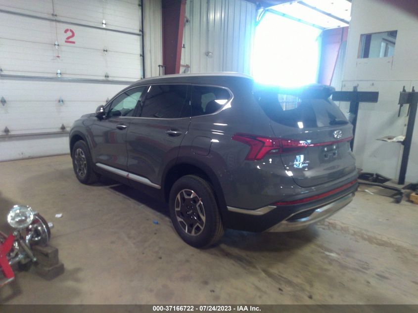2023 HYUNDAI SANTA FE HYBRID BLUE - 5NMS2DA1XPH010935