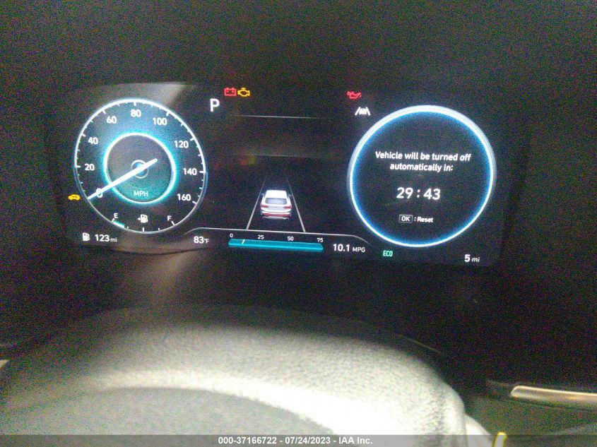 2023 HYUNDAI SANTA FE HYBRID BLUE - 5NMS2DA1XPH010935
