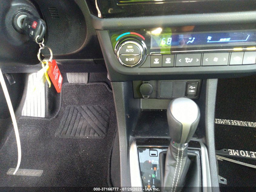 2016 TOYOTA COROLLA L/LE/S/S PLUS/LE PLUS - 2T1BURHE1GC704239