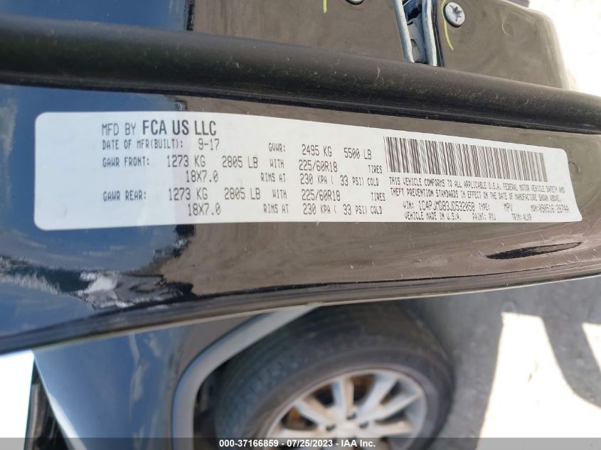 2018 JEEP CHEROKEE LIMITED - 1C4PJMDB3JD532058