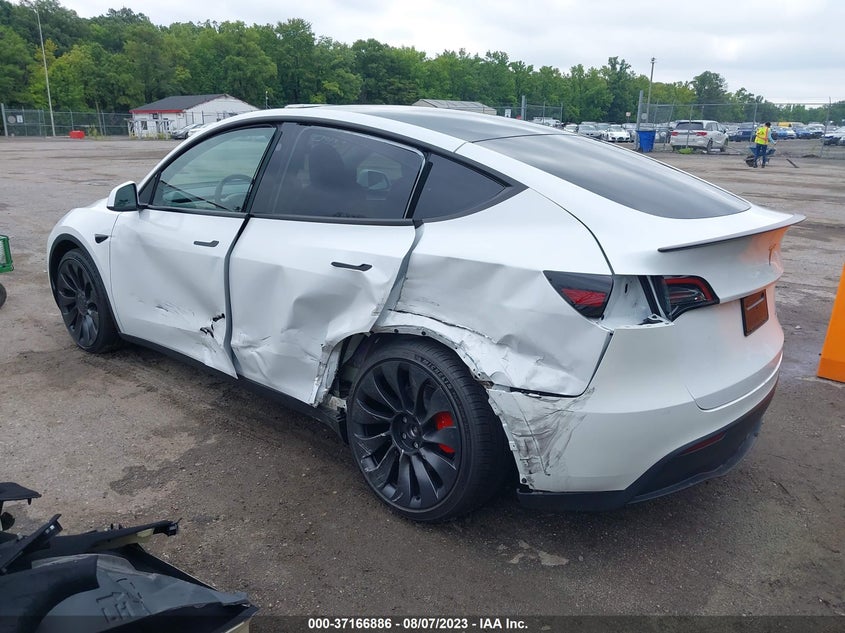 VIN 7SAYGDEF7PF804037 2023 TESLA MODEL Y PERFORMANCE