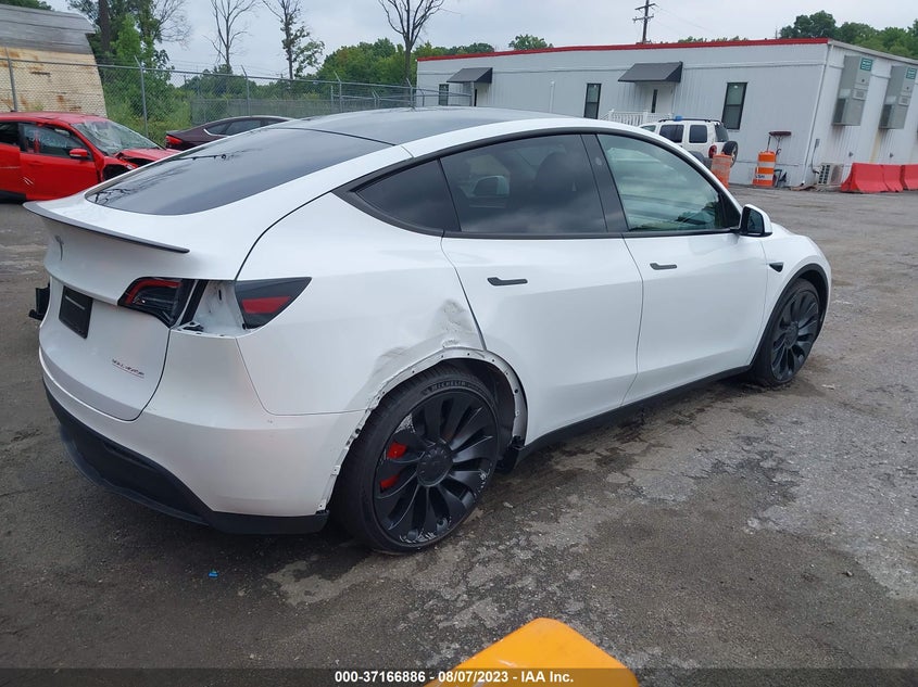 VIN 7SAYGDEF7PF804037 2023 TESLA MODEL Y PERFORMANCE