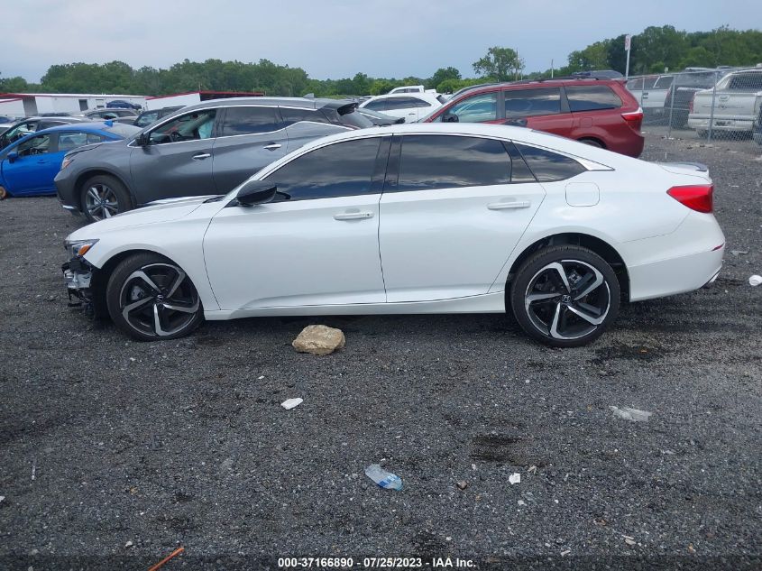2022 HONDA ACCORD SEDAN SPORT - 1HGCV2F39NA018575