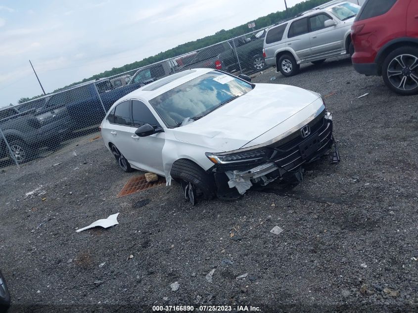 2022 HONDA ACCORD SEDAN SPORT - 1HGCV2F39NA018575