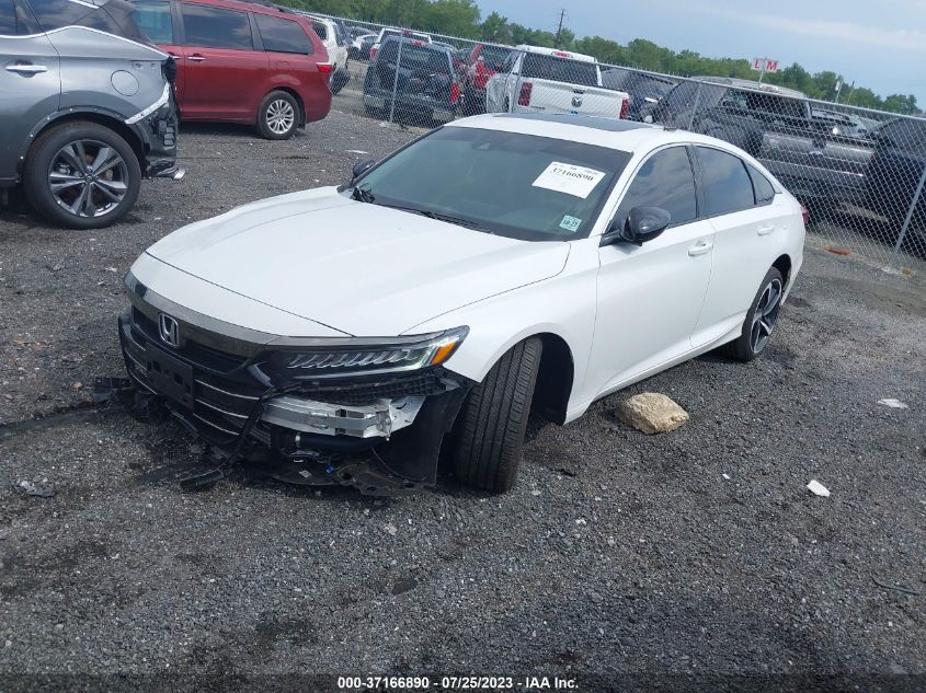 2022 HONDA ACCORD SEDAN SPORT - 1HGCV2F39NA018575