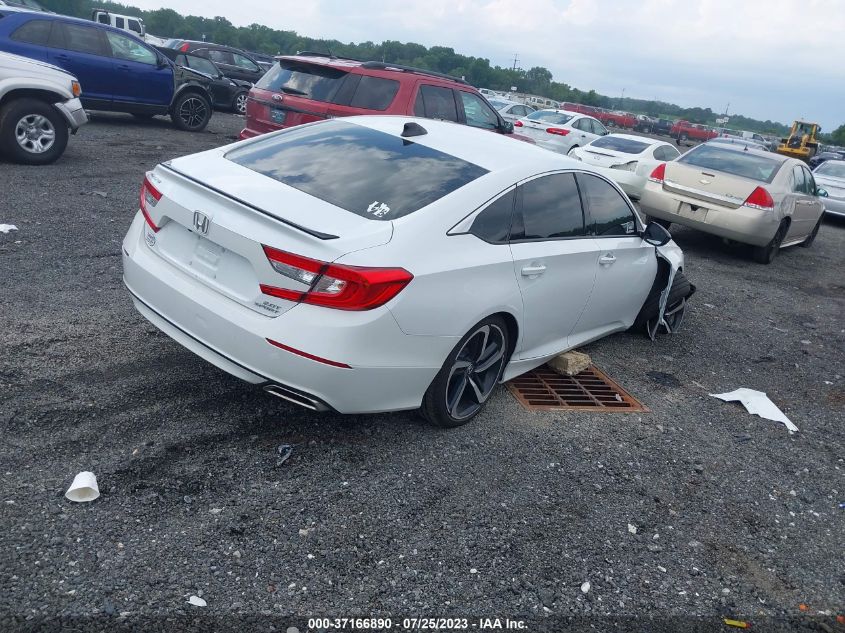2022 HONDA ACCORD SEDAN SPORT - 1HGCV2F39NA018575