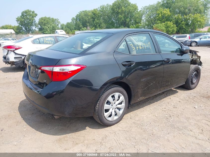 2014 TOYOTA COROLLA LE - 5YFBURHE2EP170505