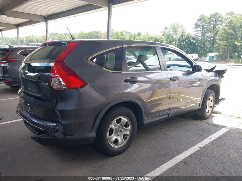 2015 HONDA CR-V LX - 5J6RM4H34FL027981