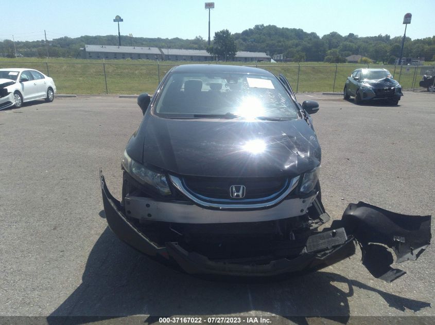 2013 HONDA CIVIC HYBRID - 19XFB4F2XDE002498
