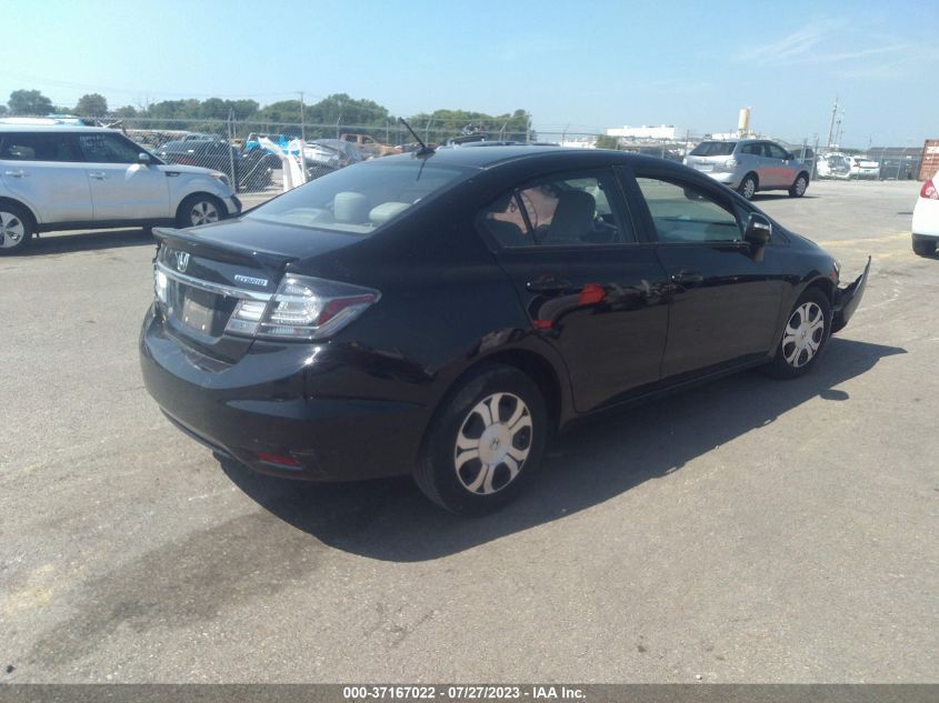 2013 HONDA CIVIC HYBRID - 19XFB4F2XDE002498