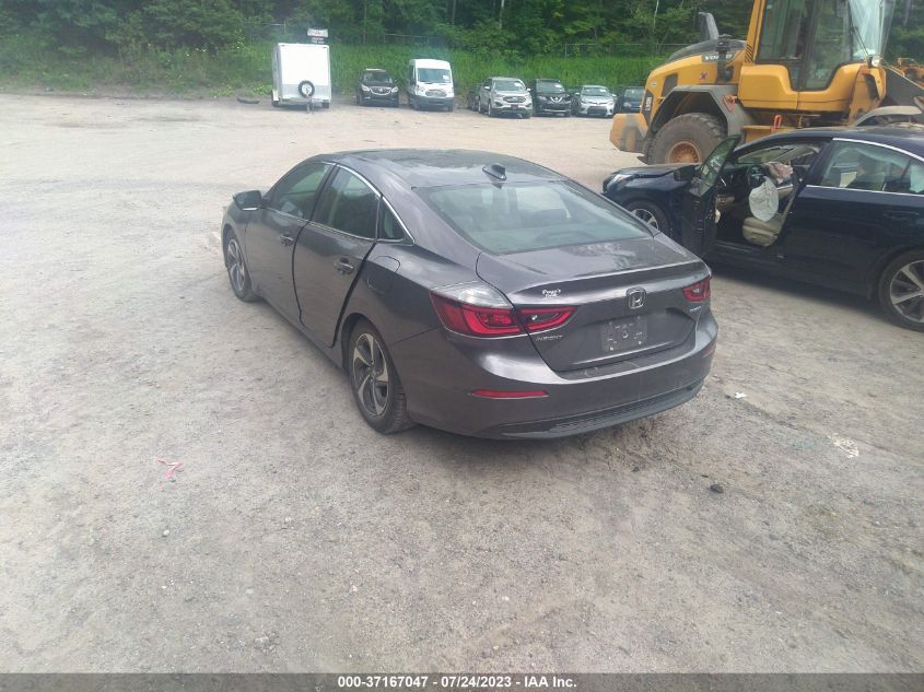 2019 HONDA INSIGHT EX - 19XZE4F53KE007330